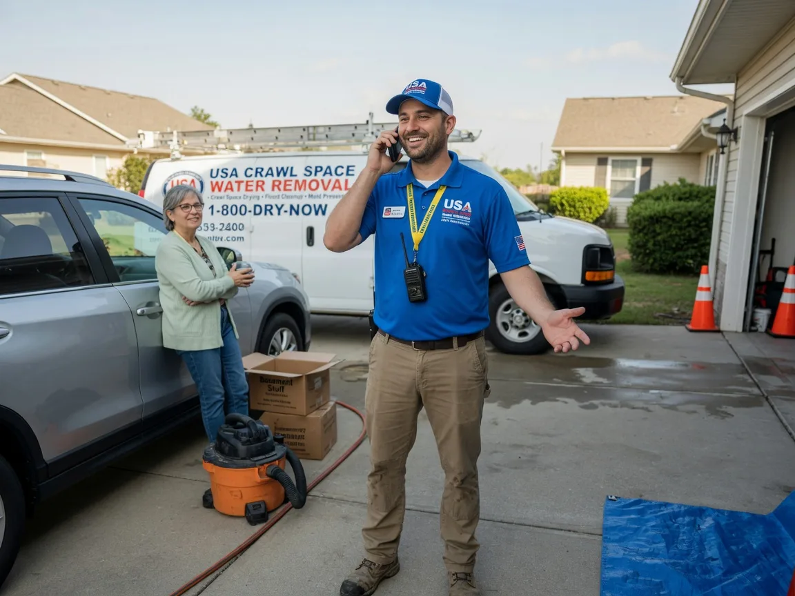 Crawl Space Water Removal New Llano, LA FAQs